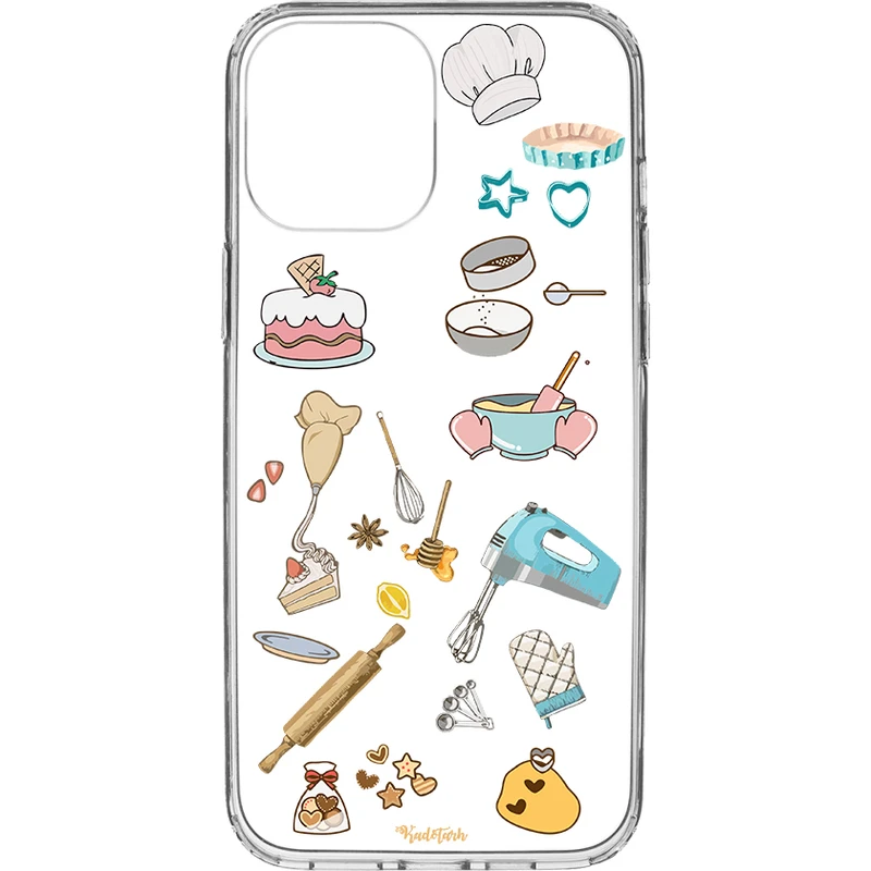 کاور طرح شیرینی پزی مناسب برای گوشی موبایل اپل iPhone 12 Mini