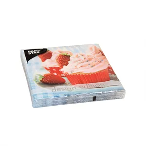 دستمال سفره پپ استار مدل Sweet Cupcake بسته 20 عددی
