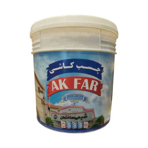 چسب کاشی خمیری شیمی ساختمان مدل AK FAR وزن 12کیلو گرم