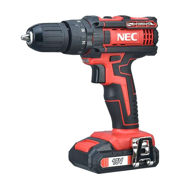دریل پیچ گوشتی چکشی شارژی ان ای سی NEC 1618 دریل پیچ گوشتی چکشی شارژی ان ای سی NEC 1618