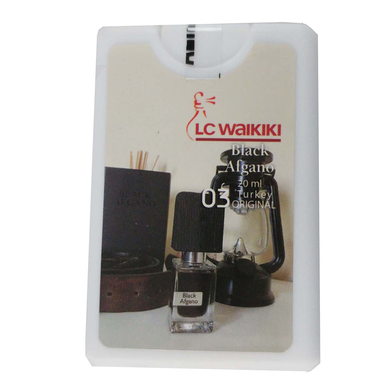 عطر جیبی ال سی وایکیکی مدل black afghan