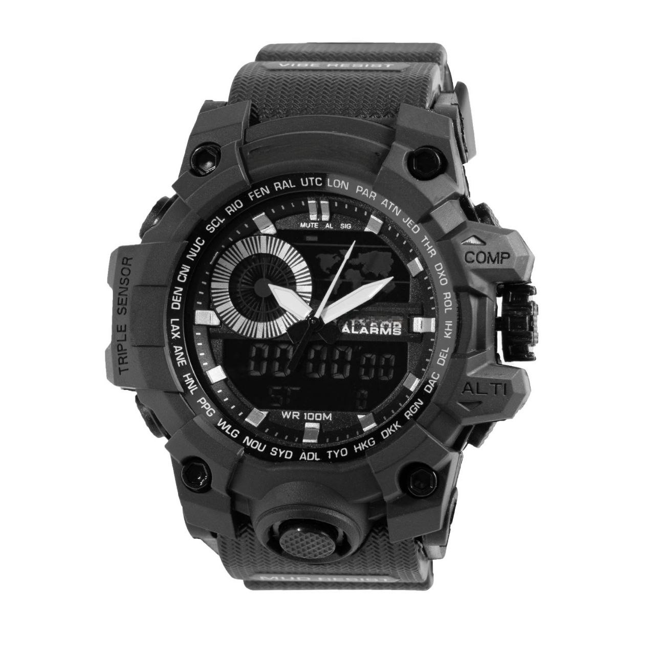 ساعت مچی دیجیتال مردانه مدل G_دوزمانه02 ساعت مچی دیجیتال مردانه مدل G_دوزمانه02