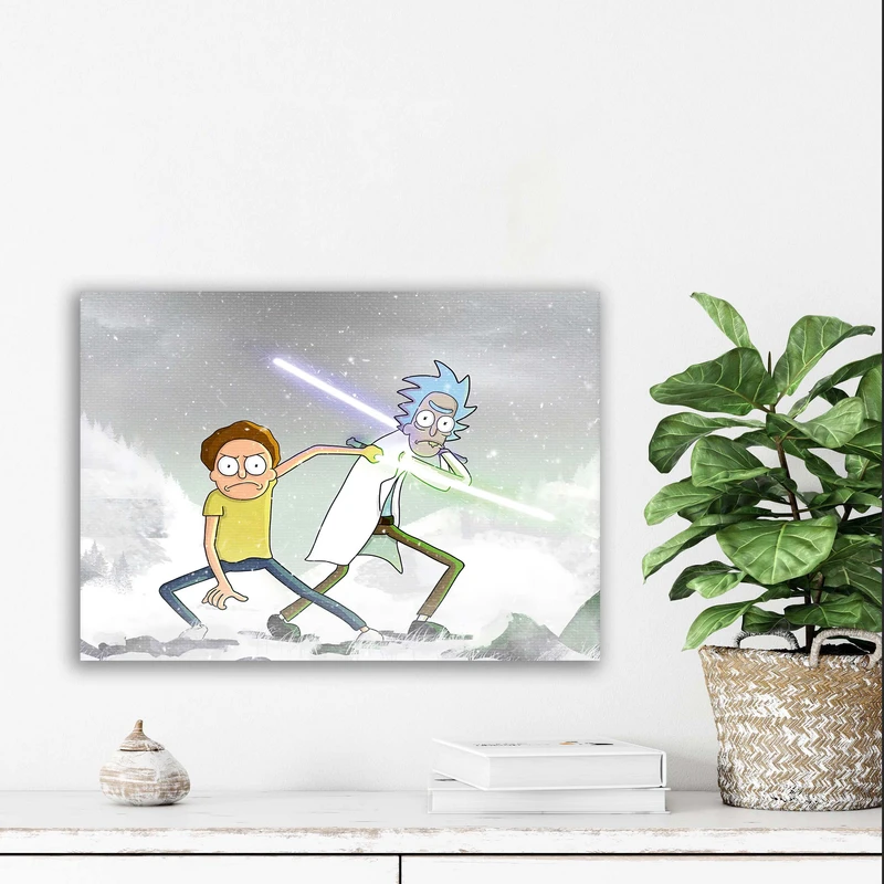تابلو شاسی آتریسا مدل ریک اند مورتی Rick and Morty