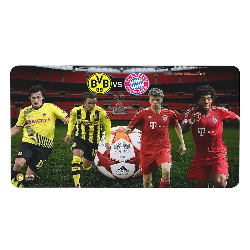 ماوس پد هومرو مدل MX597 طرح بروسیا دورتموند بایرن مونیخ