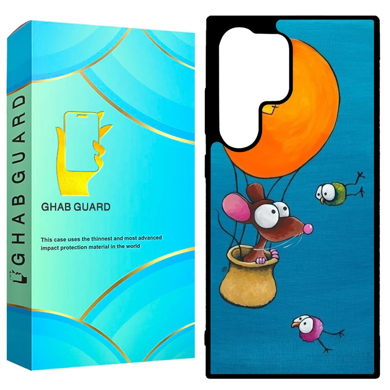 کاور قاب گارد طرح موش مدل GCHPD24U مناسب برای گوشی موبایل سامسونگ Galaxy S24 Ultra 5G