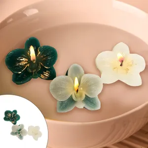 شمع شناور مدل ارکیده VC001 مجموعه سه عددی