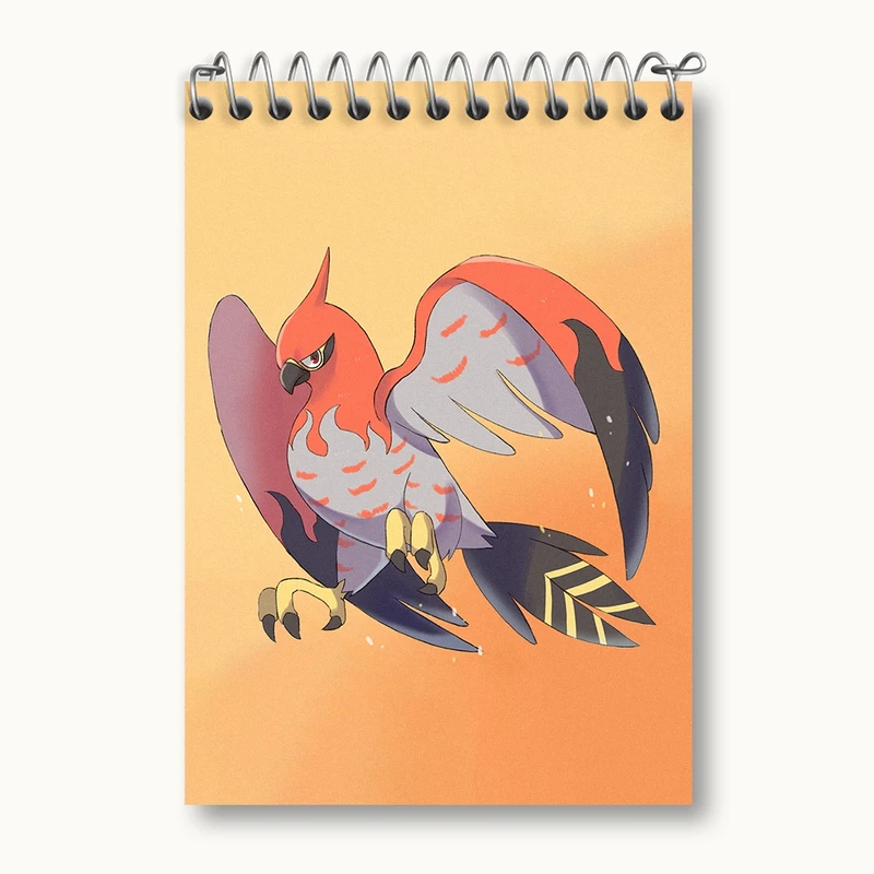 دفتر یادداشت 50 برگ خندالو مدل بازی پوکمون (pokemon) کد 32705