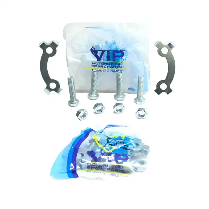 پیچ و مهره دنده زنجیر عقب موتور سیکلت وی آی پی مدل  C110 مناسب برای ویو مجموعه 10 عددی