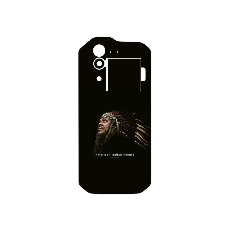 برچسب پوششی ماهوت مدل Portrait of an Indian Man مناسب برای گوشی موبایل کاترپیلار S60