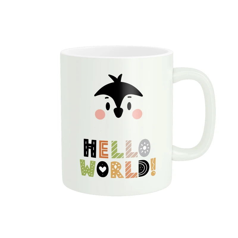 ماگ پاد آفرین طرح کارتونی کد 5227