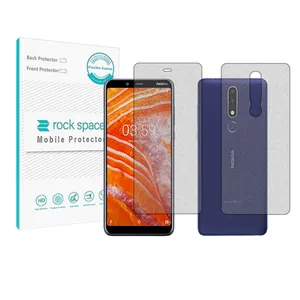 Rockspace HyMTT Matte screen protector suitable for Nokia 3.1Plus mobile phone with back protector