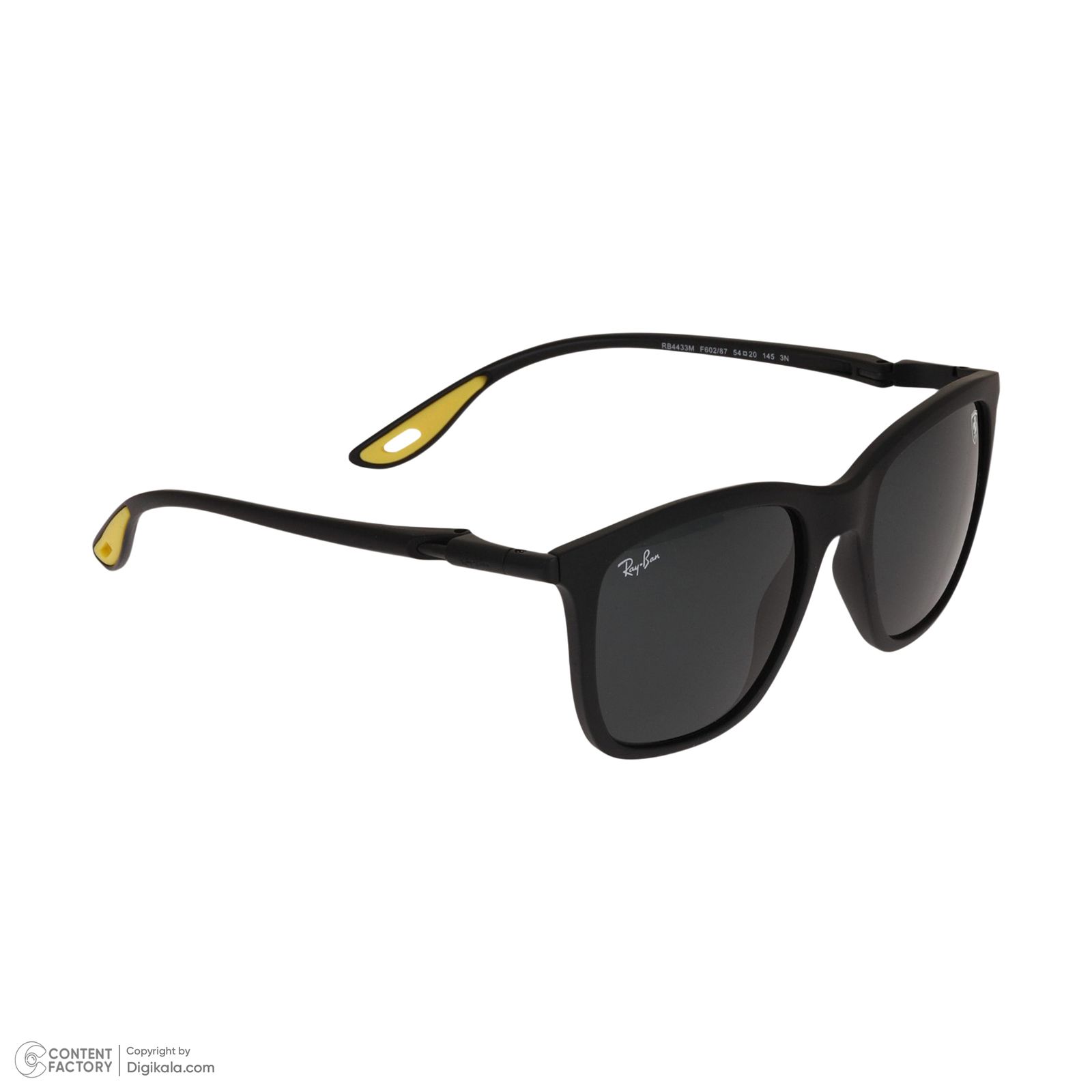عینک آفتابی ویفرر غیر پلاریزه ری بن مدل RB4433M-F602/87 -  - 6