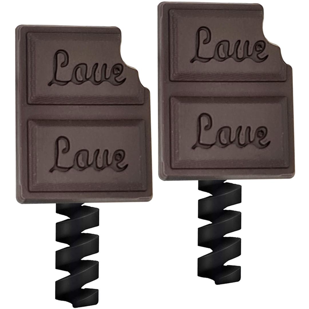 تصویر محافظ کابل مدل Chocolate F02 بسته 2 عددی