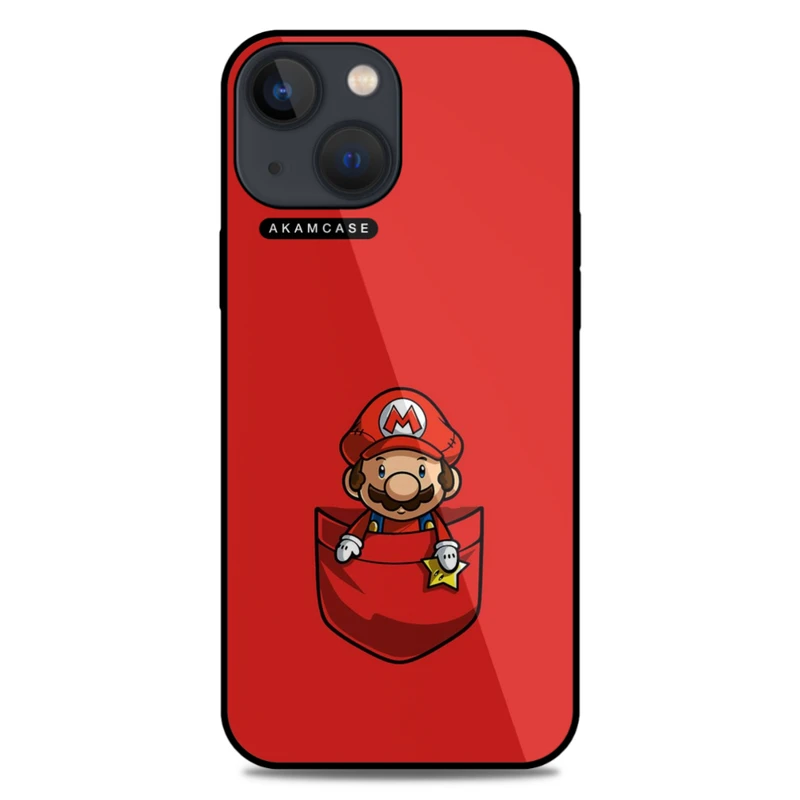 کاور آکام مدل AMC-WA13M-SUPER MARIO3 مناسب برای گوشی موبایل اپل iPhone 13 Mini