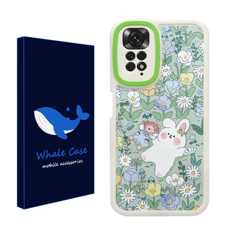 کاور وال کیس مدل دختر و خرگوشی مناسب برای گوشی موبایل شیائومی Redmi Note 11 4G / Note 11s