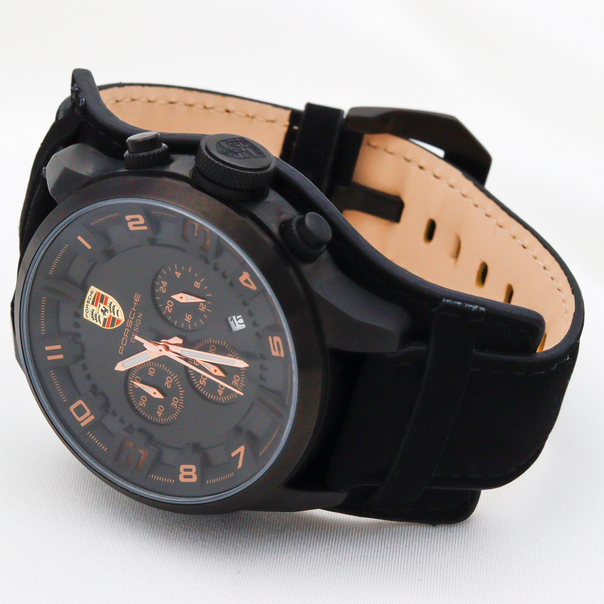 ساعت مچی عقربه‌ای مردانه  مدل تایمردار تاریخ شمار