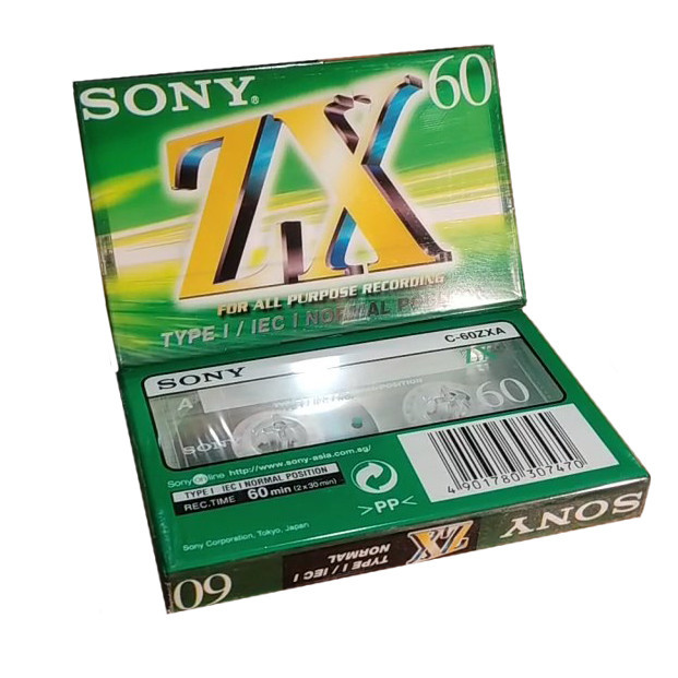 نوار کاست سونی مدل ZX 60 مجموعه 4 عددی