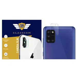 محافظ لنز دوربین گلس کام مدل GC-A31 مناسب برای گوشی موبایل سامسونگ Galaxy A31