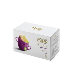 دمنوش گیاهی زنجبیل و لیمو گلدن ویلن - 1.5 گرم بسته 20 عددی