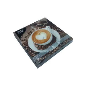 دستمال سفره پپ استار مدل Coffee بسته 20 عددی