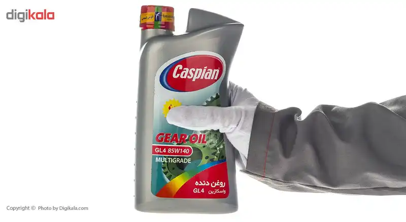 روغن گیربکس خودرو کاسپین مدل GL4 85W140 حجم 950 میلی لیتر
