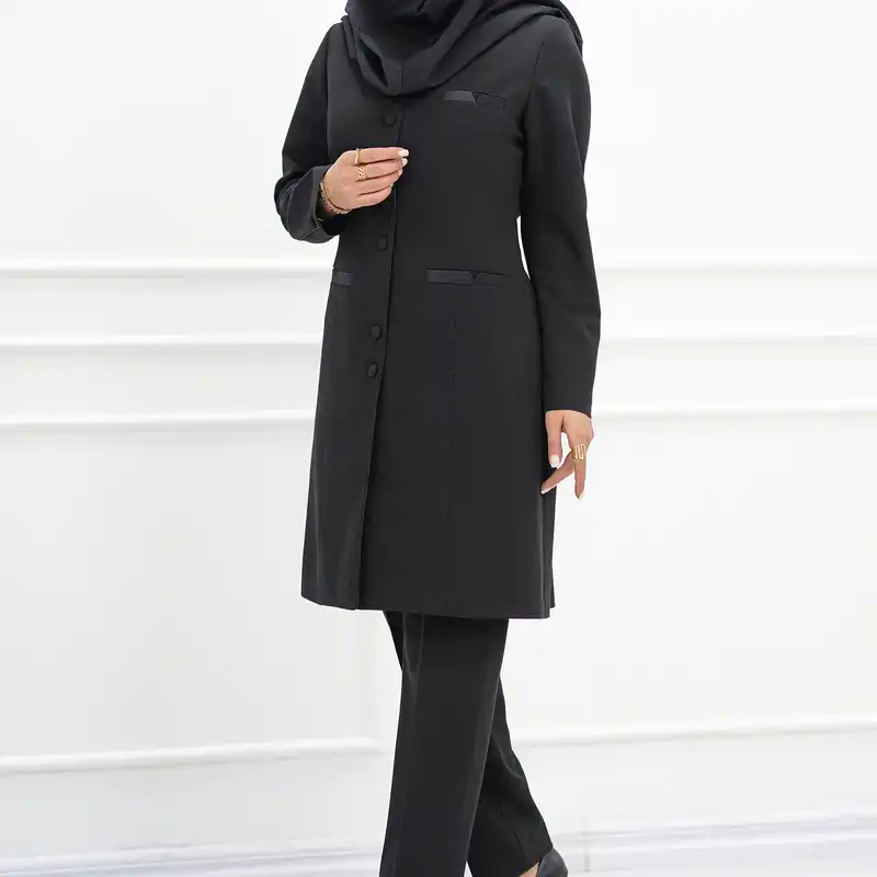 مانتو و شلوار زنانه السانا مدل کرشمه کد 155601