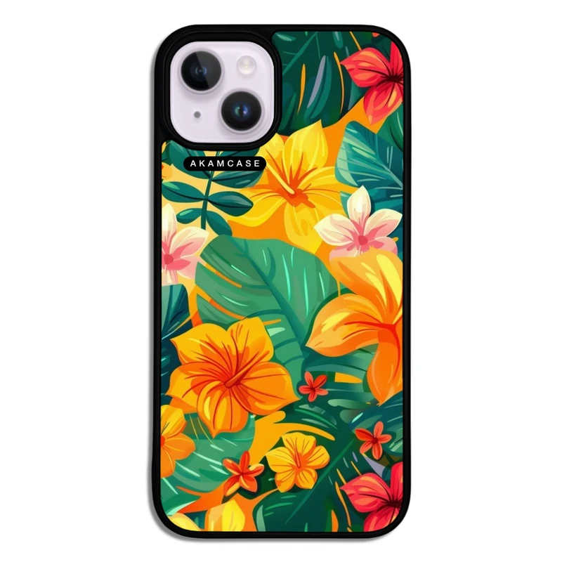 کاور آکام مدل AMC-WA14-FLOWERS-28 مناسب برای گوشی موبایل اپل iPhone 14
