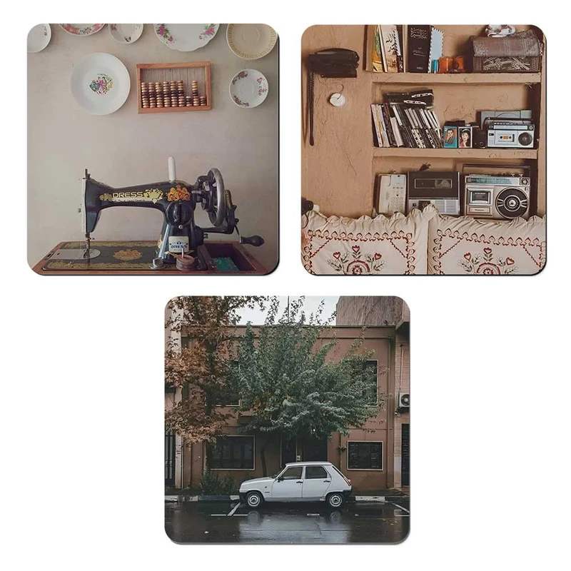 مگنت صباطرح مدل خاطره ها کد M1310 مجموعه 3 عددی