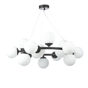 لوستر 15 شعله مدل مولکولی