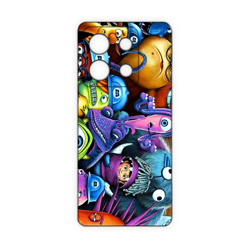 کاور مدل کارخانه هیولاها کد 395 مناسب برای گوشی موبایل شیائومی Redmi Note 13 Pro 4G / M6 Pro 4G