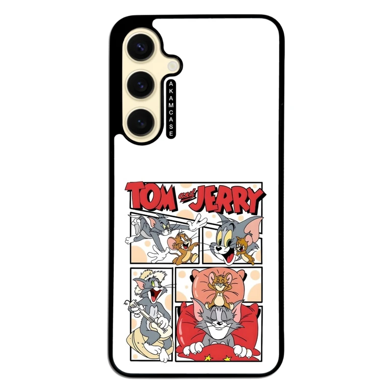 کاور آکام مدل AMC-WSGS24FE-TOM & JERRY13 مناسب برای گوشی موبایل سامسونگ Galaxy S24 FE