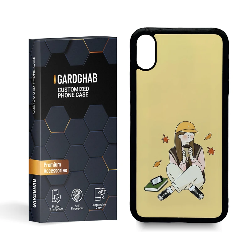  کاور گارد قاب مدل دخترانه مناسب برای گوشی موبایل اپل iphone xs max