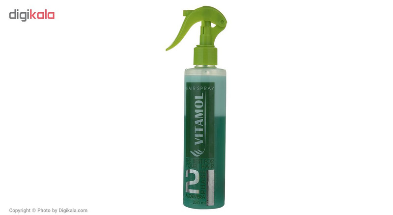 اسپری دو فاز مو ویتامول مدل Aloevera حجم 250 میلی لیتر