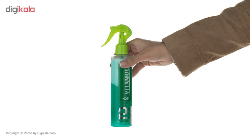 اسپری دو فاز مو ویتامول مدل Aloevera حجم 250 میلی لیتر