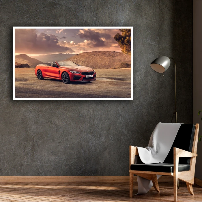 تابلو نوری بکلیت طرح ماشین مدرن مدل W-D1327