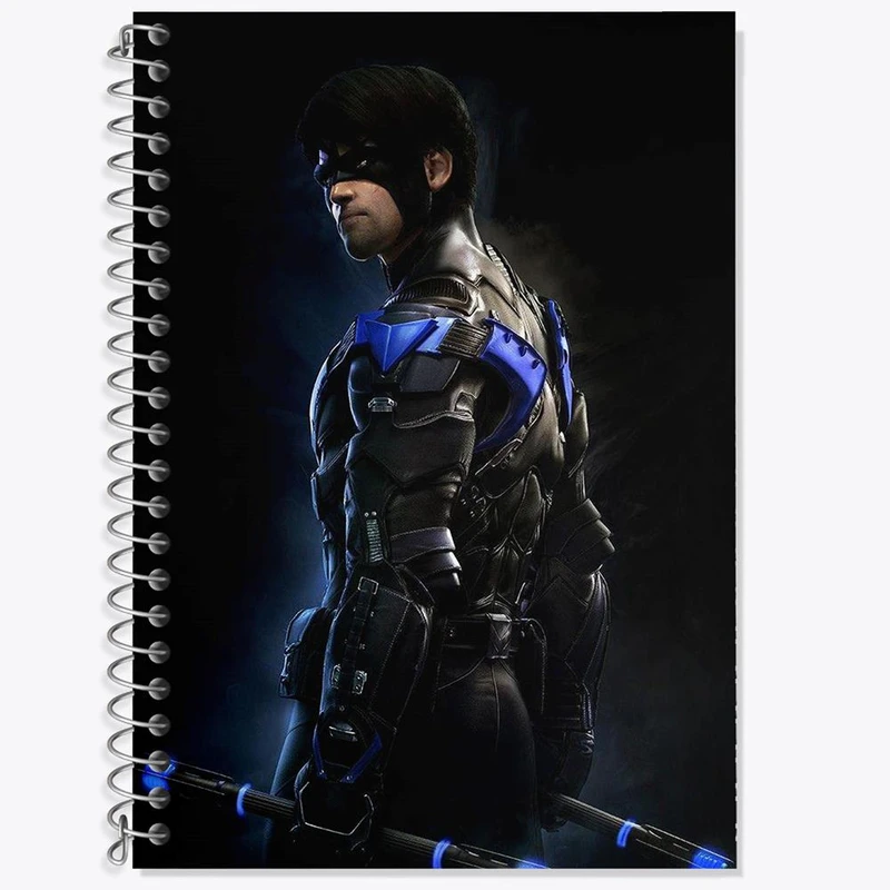 دفتر لغت 50 برگ خندالو مدل بتمن شوالیه آرخام Batman Arkham knight کد 30275