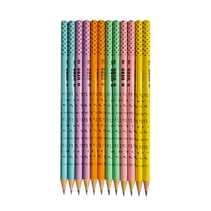 مداد مشکی هیرو با درجه سختی HB مدل 1011 بسته 12 عددی