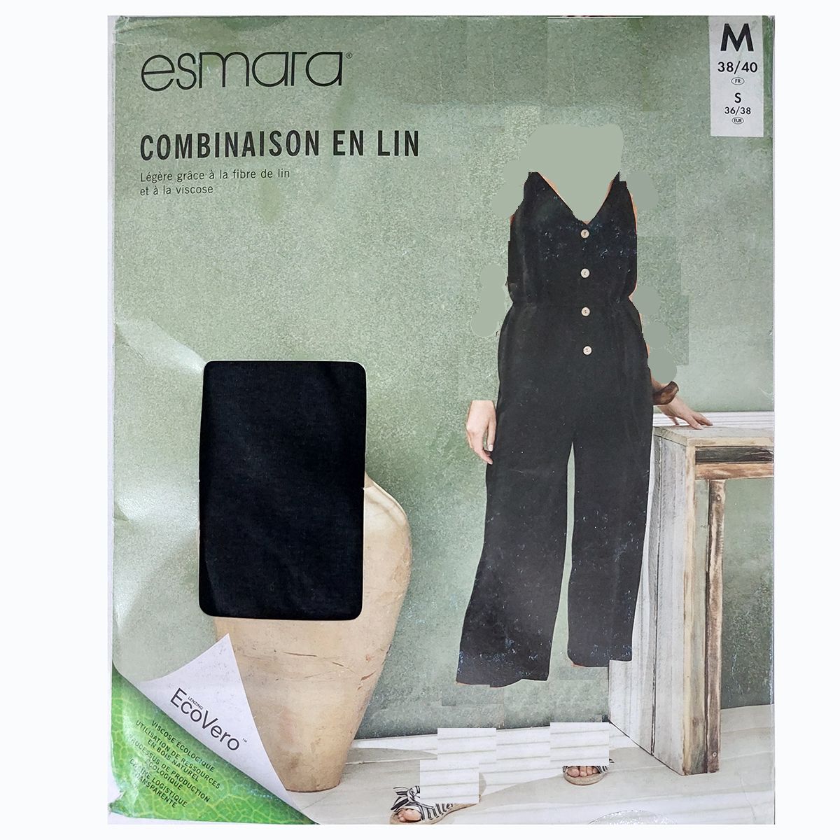 سرهمی زنانه اسمارا مدل لینن کد 8112020 - - 4