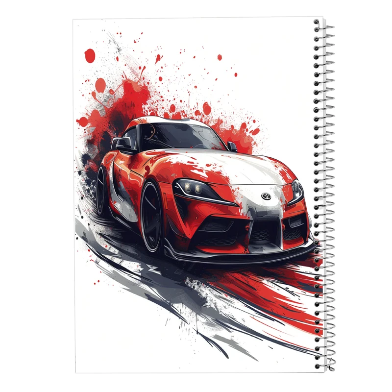 دفتر شطرنجی 50 برگ مدوپد مدل need for speed کد DF13576