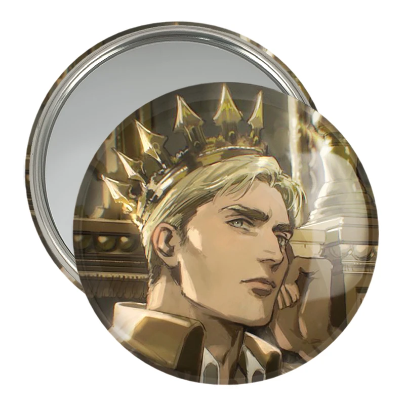 آینه جیبی خندالو مدل گریس انیمه اتک آن تایتان Attack on Titan  کد 18524