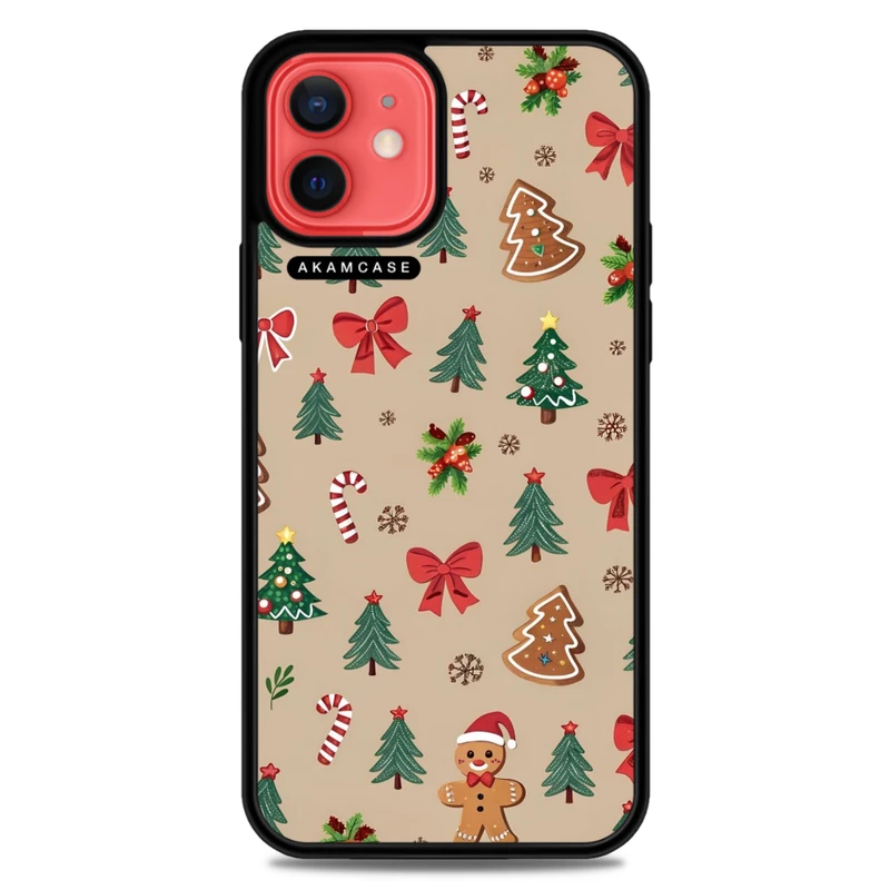 کاور آکام مدل AMC-WA12-CHRISTMAS-22 مناسب برای گوشی موبایل اپل iPhone 12