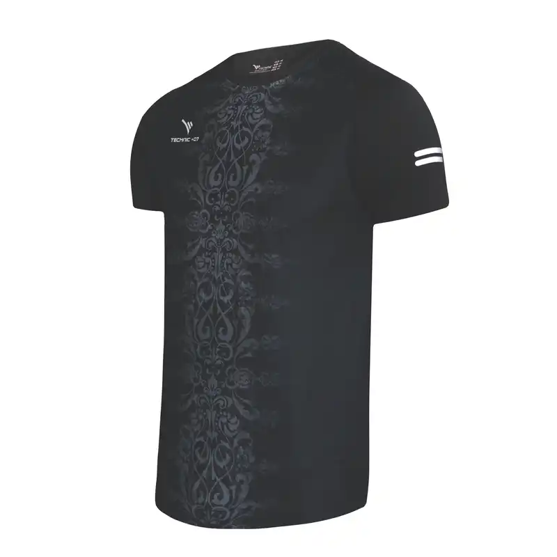 تی شرت آستین کوتاه ورزشی مردانه تکنیک+07 مدل TS-150-ME