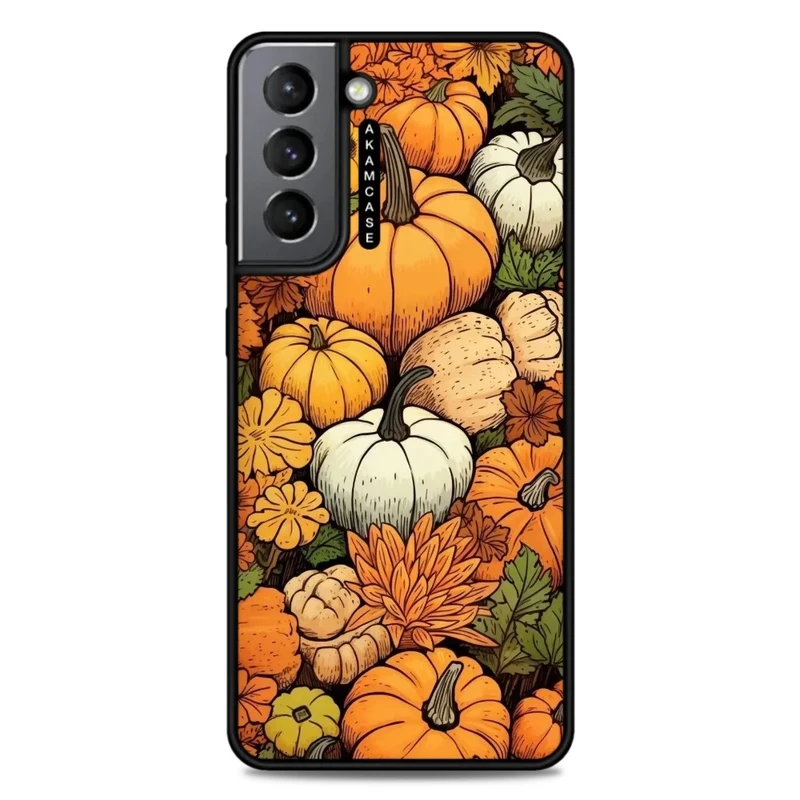 کاور آکام مدل AMC-WSGS21-PUMPKIN-5 مناسب برای گوشی موبایل سامسونگ Galaxy S21
