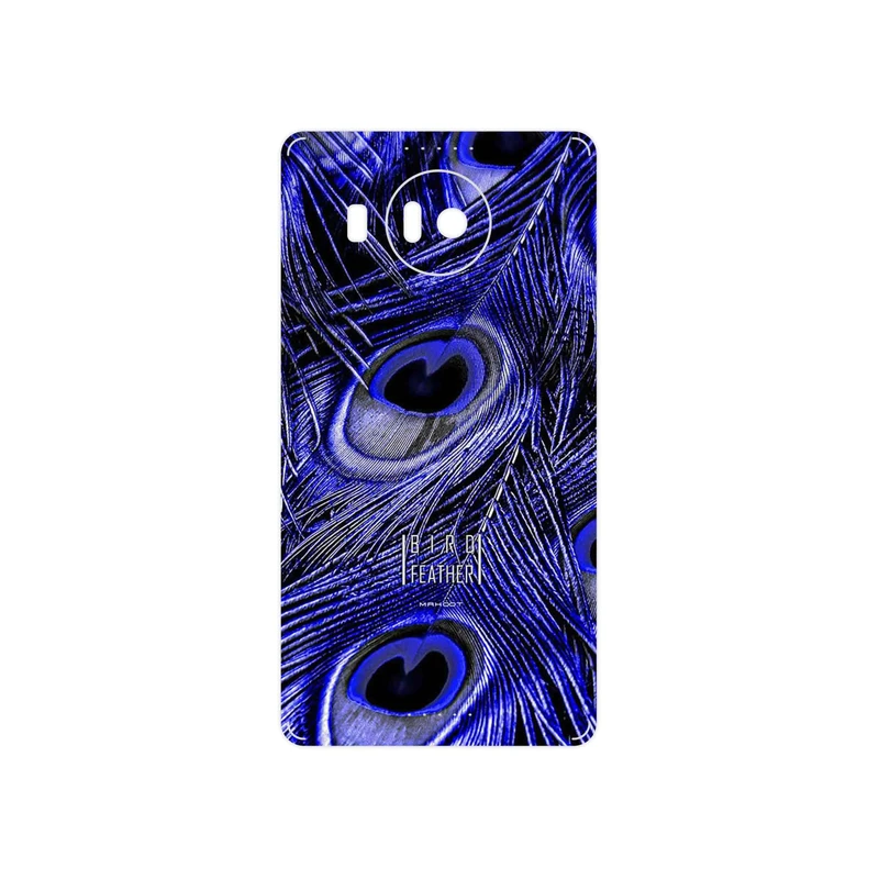 برچسب پوششی ماهوت مدل Purple Feather مناسب برای گوشی موبایل مایکروسافت Lumia 950 XL