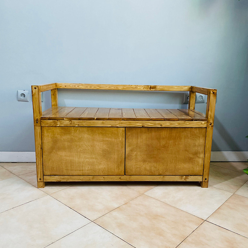 نیمکت روستیک دکور مدل FG200