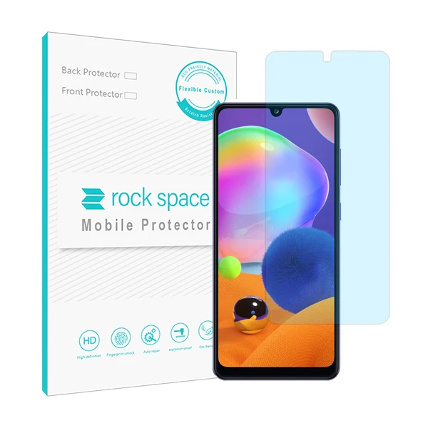 محافظ صفحه نمایش آنتی بلو راک اسپیس کد BLU مناسب برای گوشی موبایل سامسونگ Galaxy A31