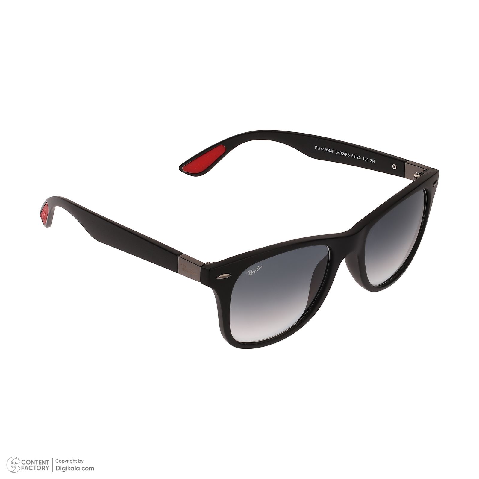 عینک آفتابی ویفرر (Wayfarer) ری بن مدل RB4195MF-6432-R5 -  - 5