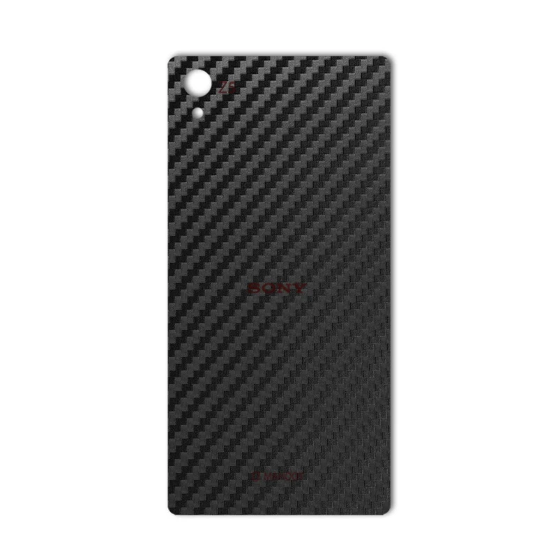 برچسب پوششی ماهوت مدل Carbon-fiber Texture مناسب برای گوشی Sony Xperia Z5