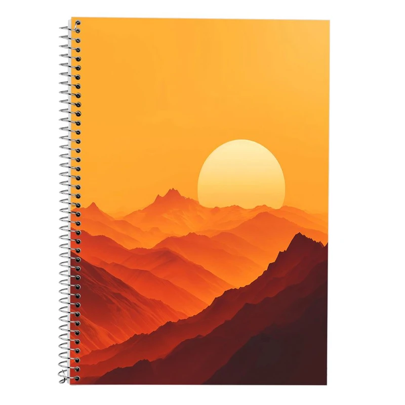 دفتر لغت 50 برگ مدوپد طرح کویر کد DF16699