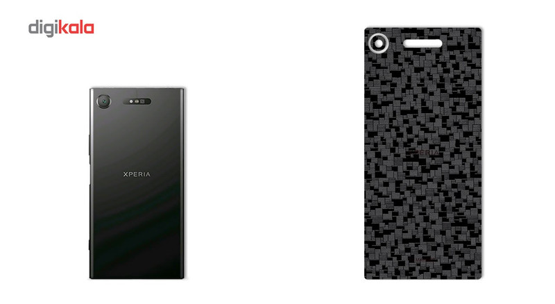 برچسب پوششی ماهوت مدل Silicon Texture مناسب برای گوشی Sony Xperia XZ1